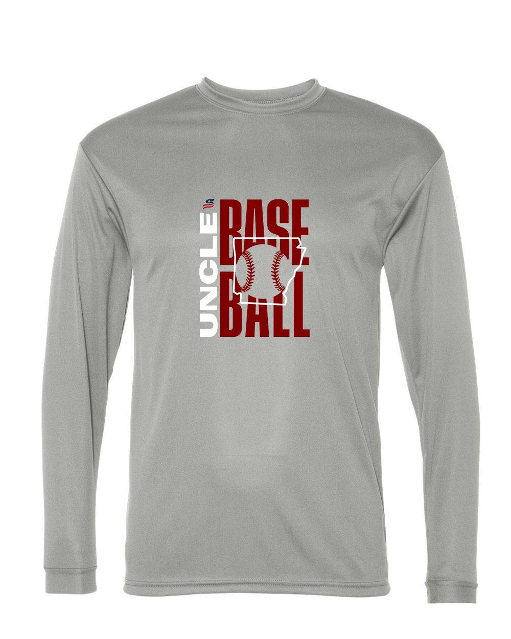 Arkansas Uncle Dri Fit Long Sleeve Shirt