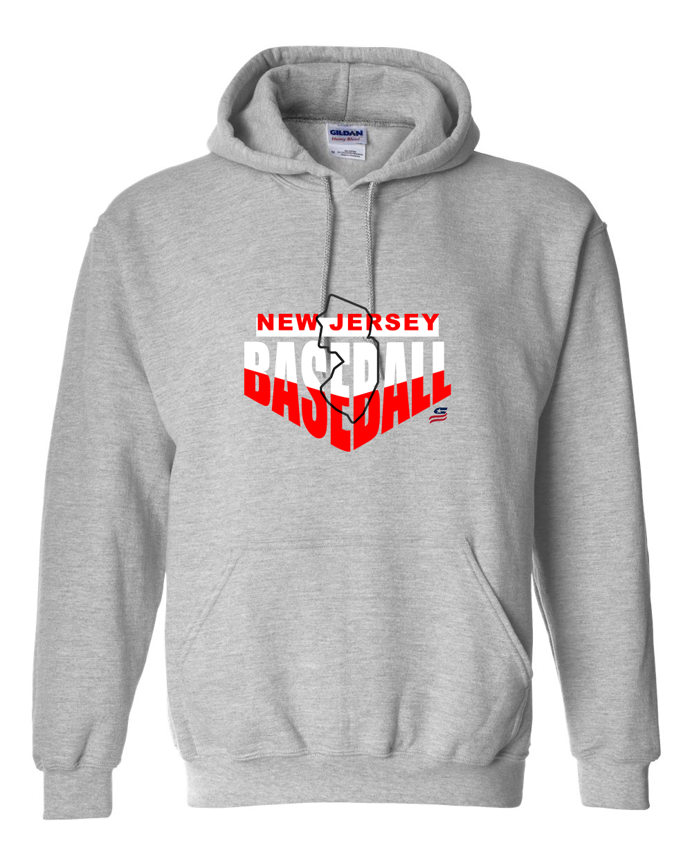 New Jersey Logo1 Cotton Hoodie