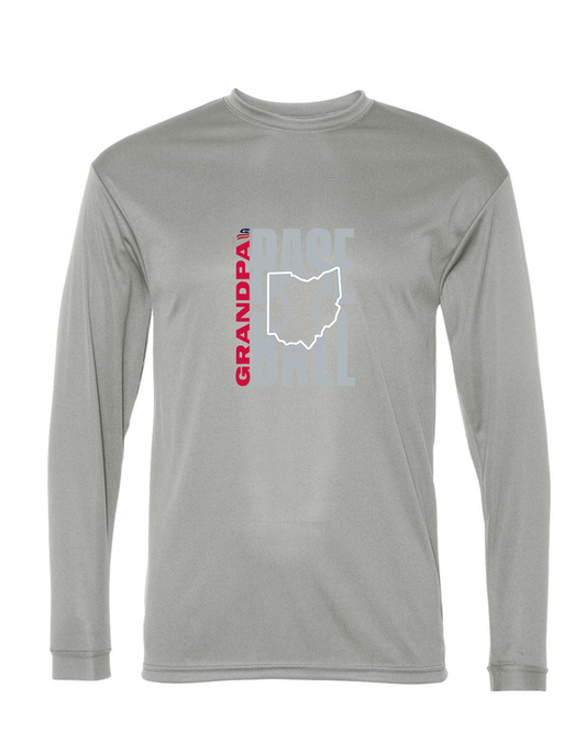 Ohio Grandpa Dri Fit Long Sleeve Shirt