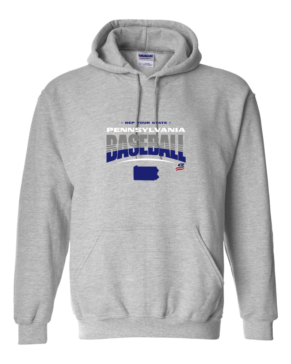 Pennsylvania Logo4 Cotton Hoodie