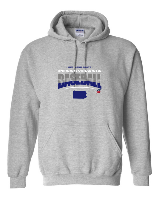 Pennsylvania Logo4 Cotton Hoodie