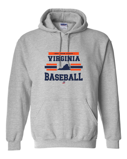 Virginia Logo2 Cotton Hoodie