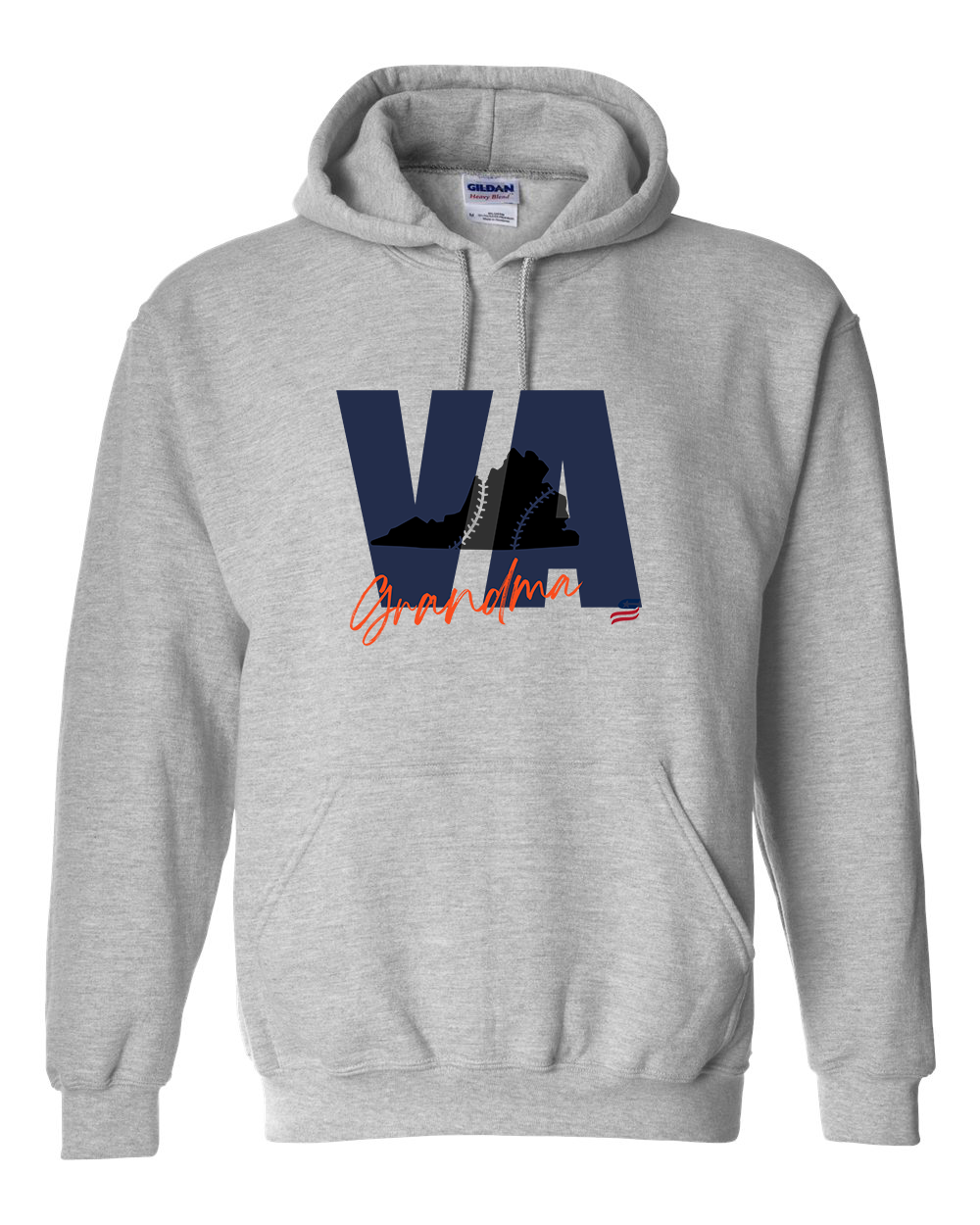 Virginia Grandma Cotton Hoodie