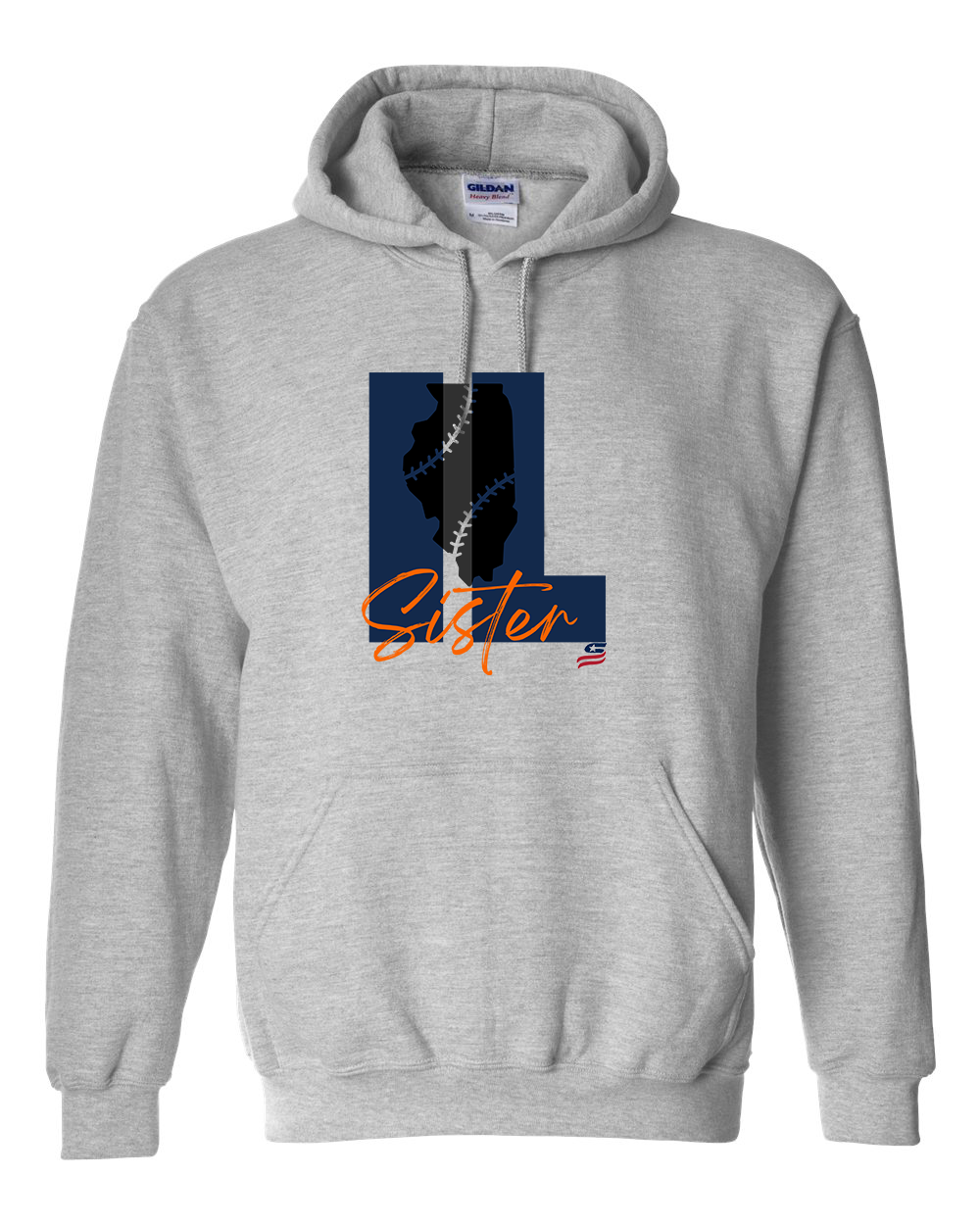 Illinois Sister Cotton Hoodie