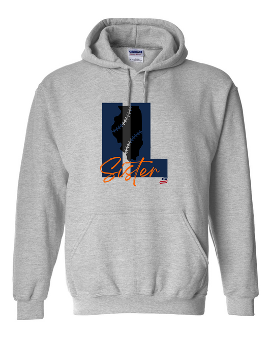 Illinois Sister Cotton Hoodie