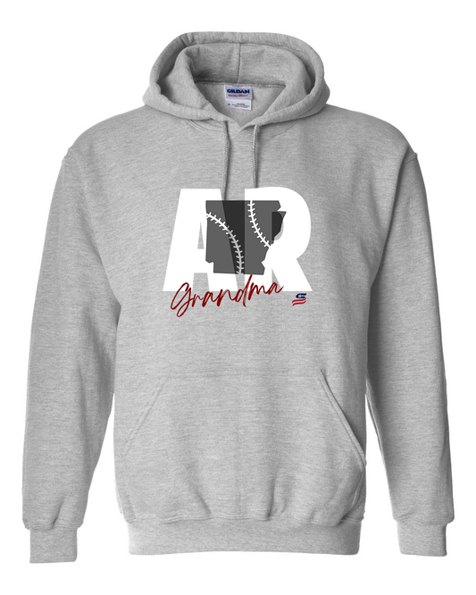 Arkansas Grandma Cotton Hoodie