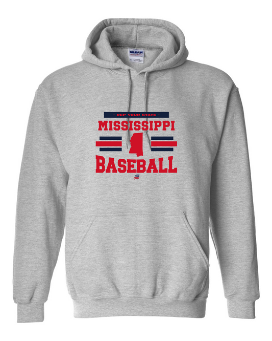 Mississippi Logo2 Cotton Hoodie