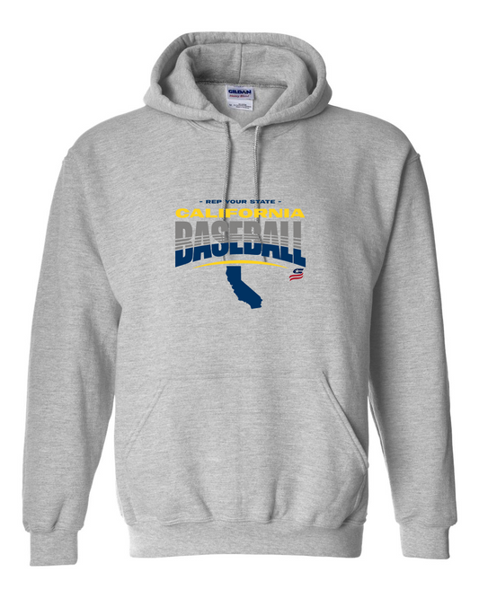 California Logo4 Cotton Hoodie