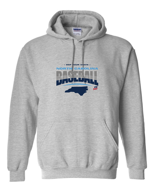 North Carolina Logo4 Cotton Hoodie