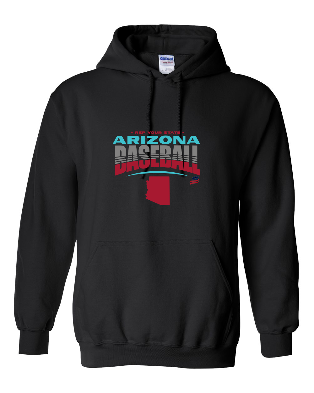 Arizona Logo4 Cotton Hoodie