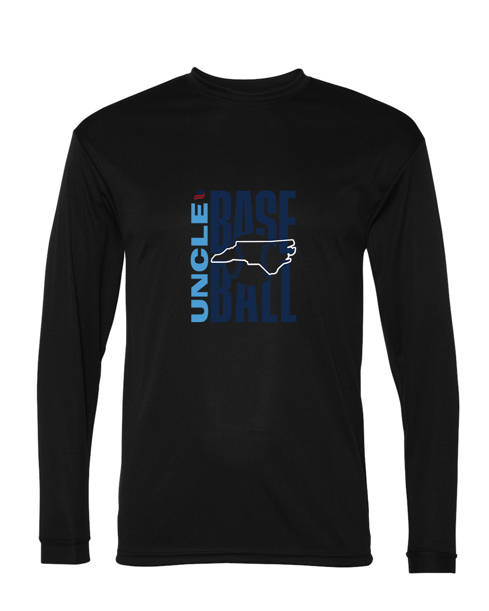 North Carolina Uncle Dri Fit Long Sleeve Shirt