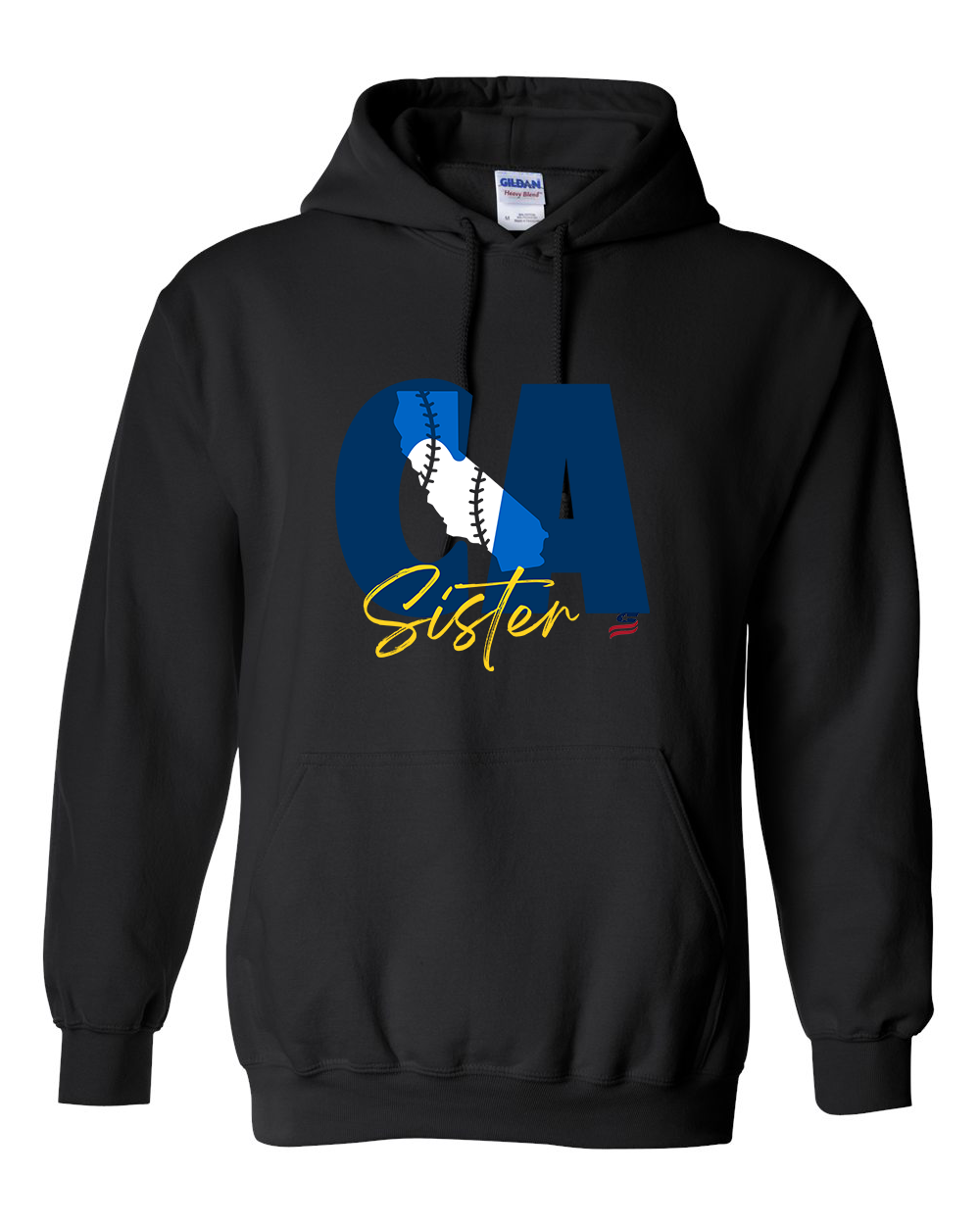 California Sister Cotton Hoodie