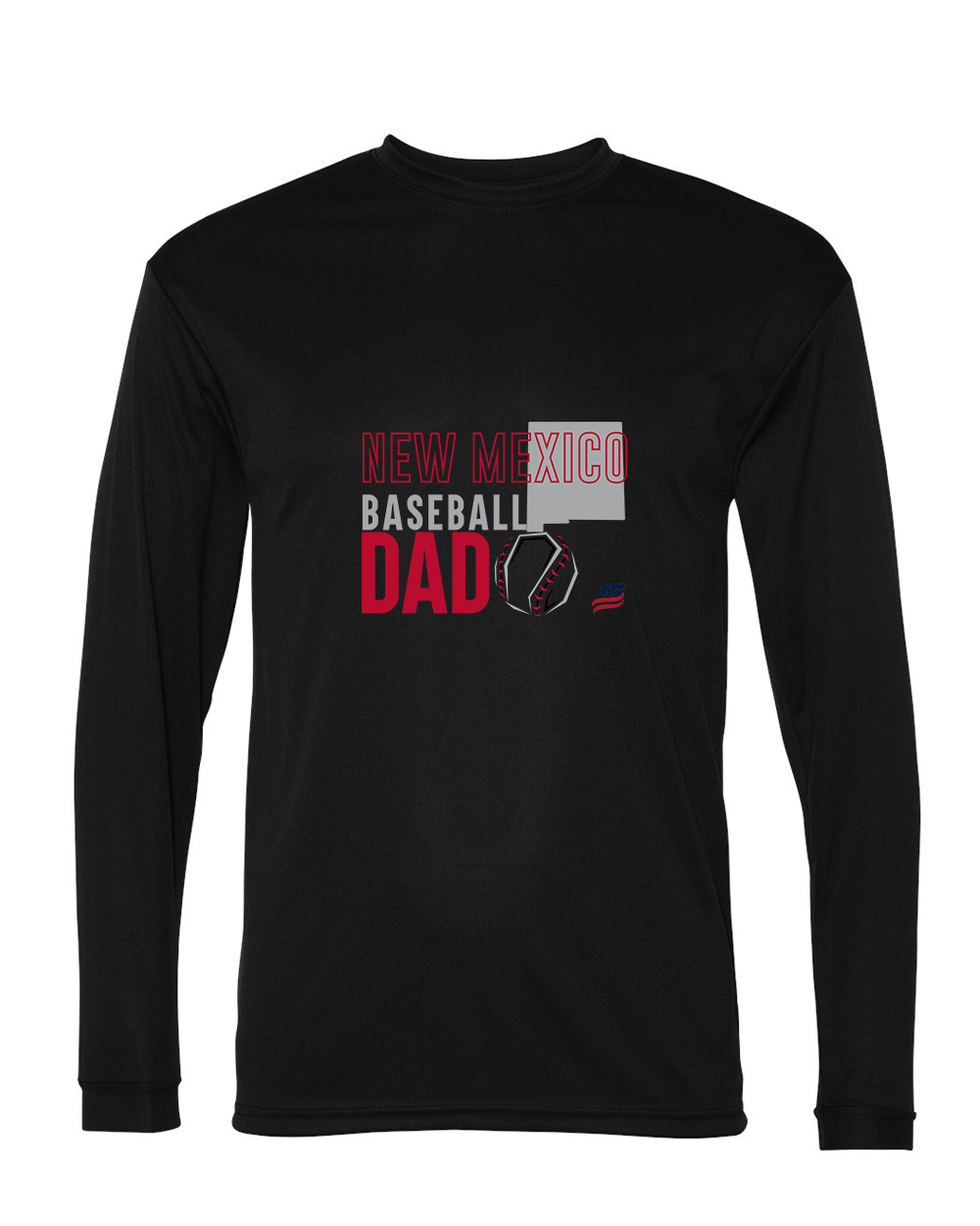 New Mexico Dad Dri Fit Long Sleeve Shirt