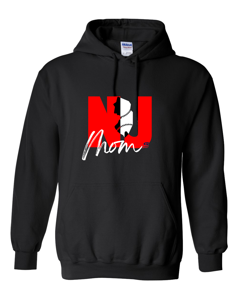 New Jersey Mom Cotton Hoodie