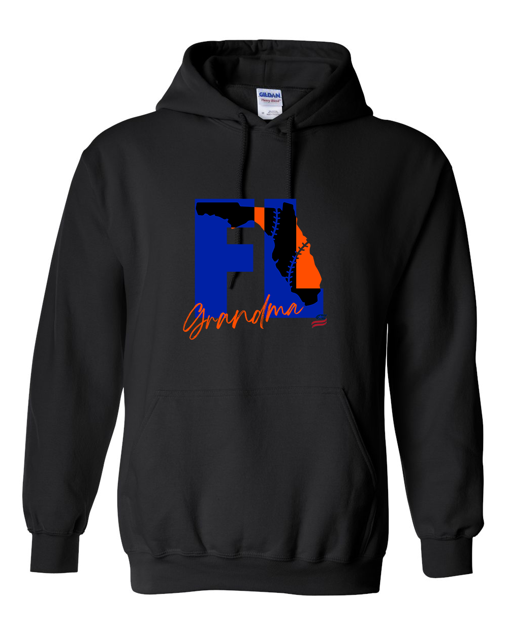 Florida Grandma Cotton Hoodie