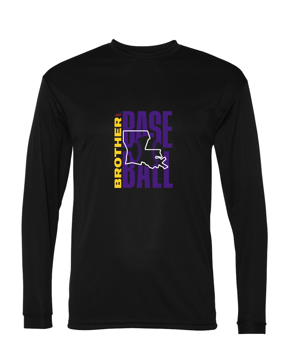 Louisiana Brother Dri Fit Long Sleeve Shirt