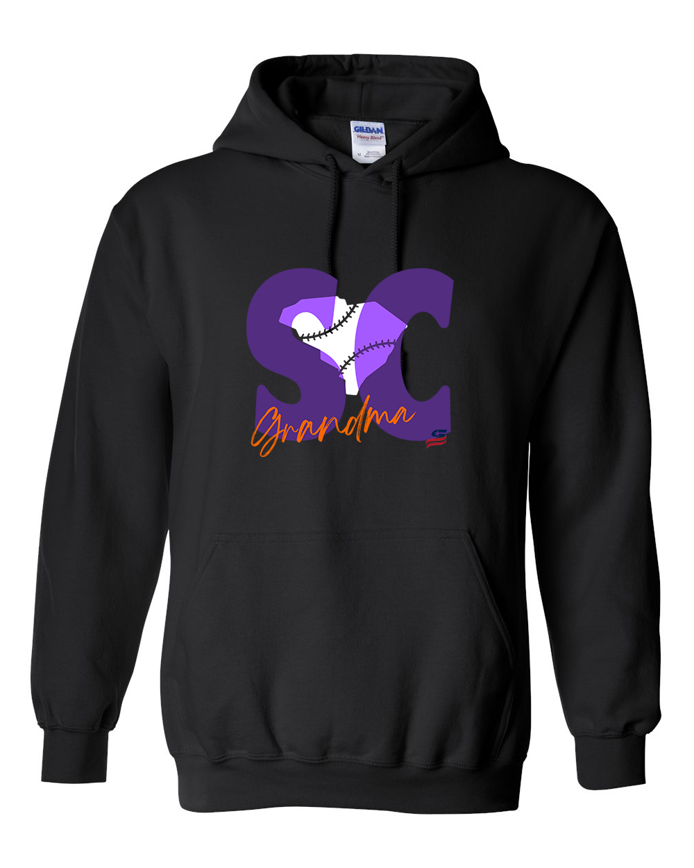 South Carolina Grandma Cotton Hoodie