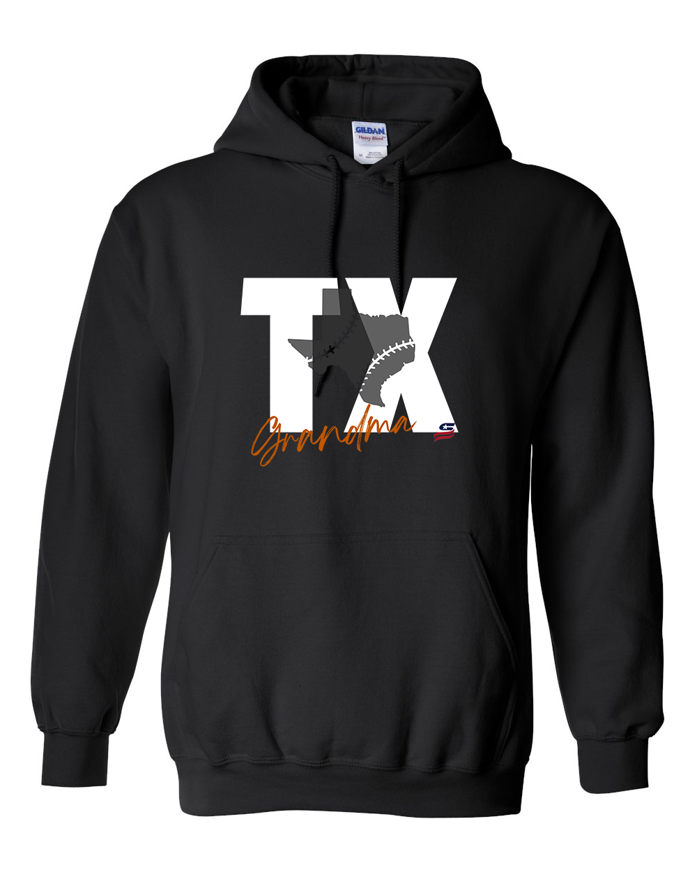 Texas Grandma Cotton Hoodie