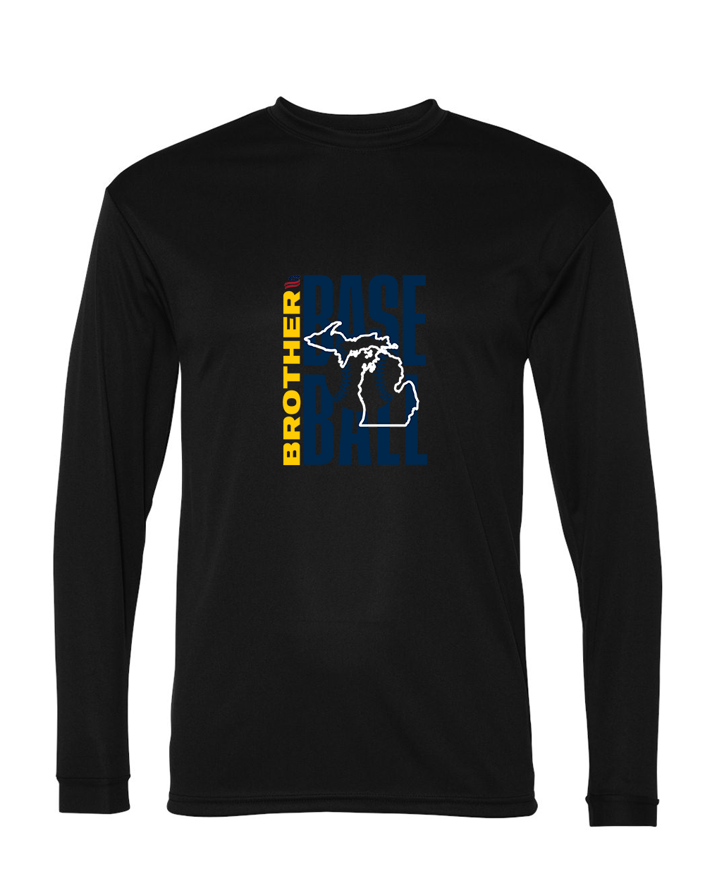 Michigan Brother Dri Fit Long Sleeve Shirt