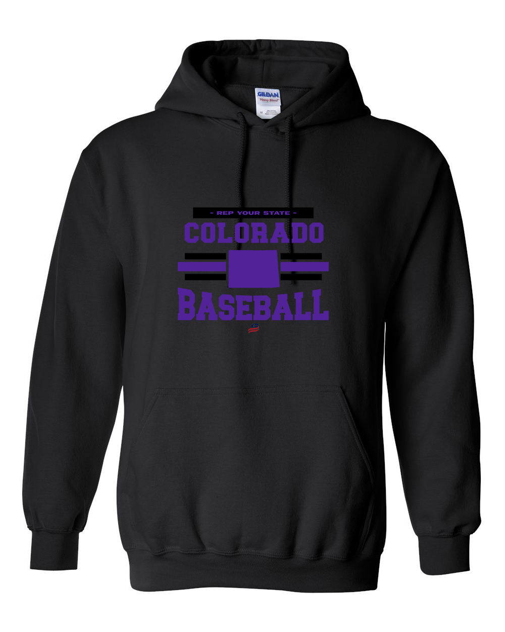 Colorado Logo2 Cotton Hoodie