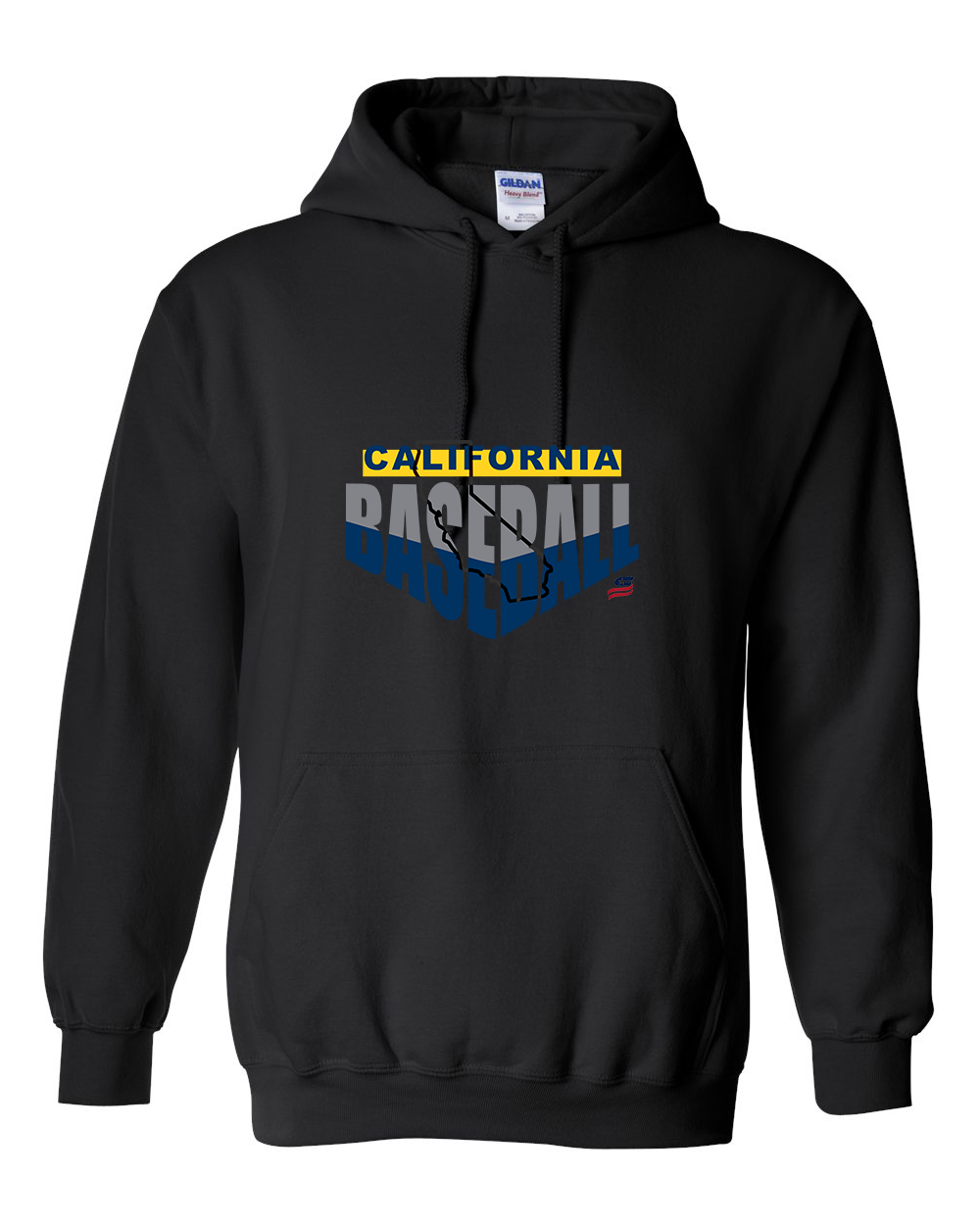 California Logo1 Cotton Hoodie