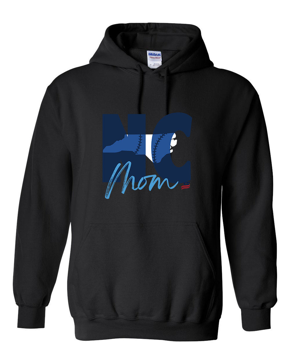 North Carolina Mom Cotton Hoodie