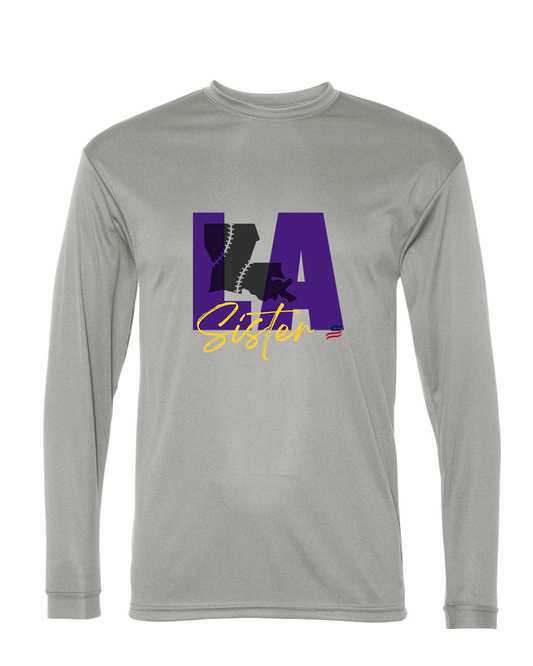 Louisiana Sister Dri Fit Long Sleeve Shirt