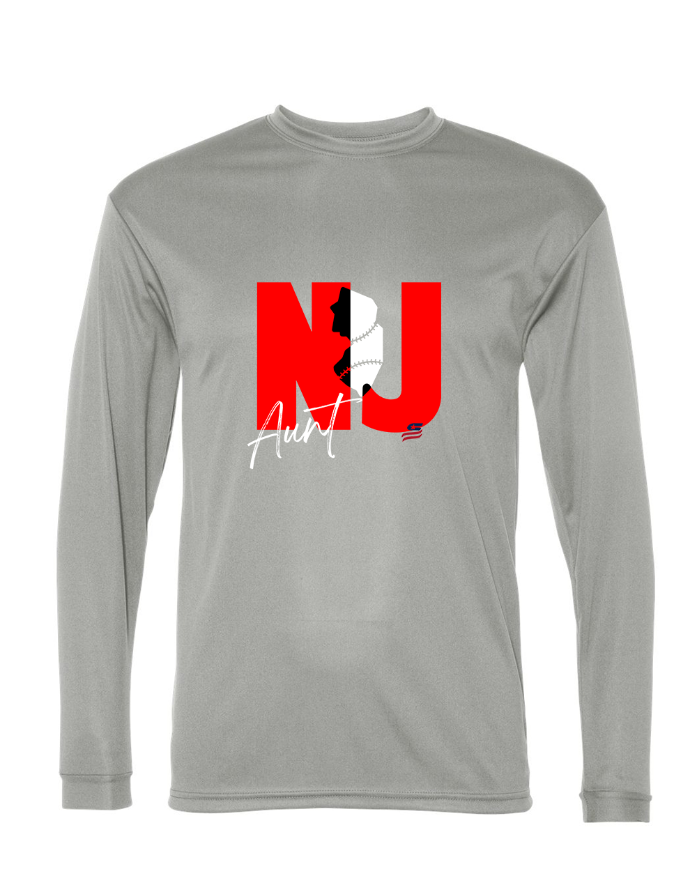 New Jersey Aunt Dri Fit Long Sleeve Shirt