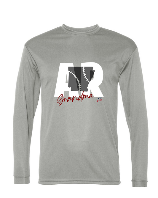 Arkansas Grandma Dri Fit Long Sleeve Shirt