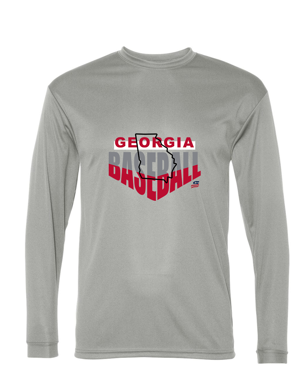 Georgia Logo1 Dri Fit Long Sleeve Shirt