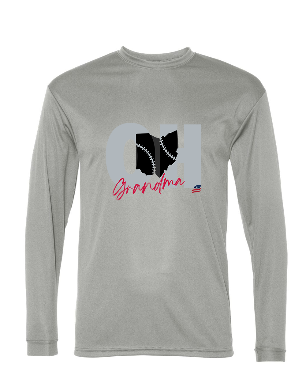 Ohio Grandma Dri Fit Long Sleeve Shirt