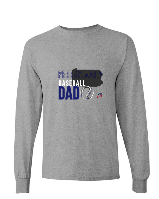 Pennsylvania Dad Cotton Long Sleeve Shirt