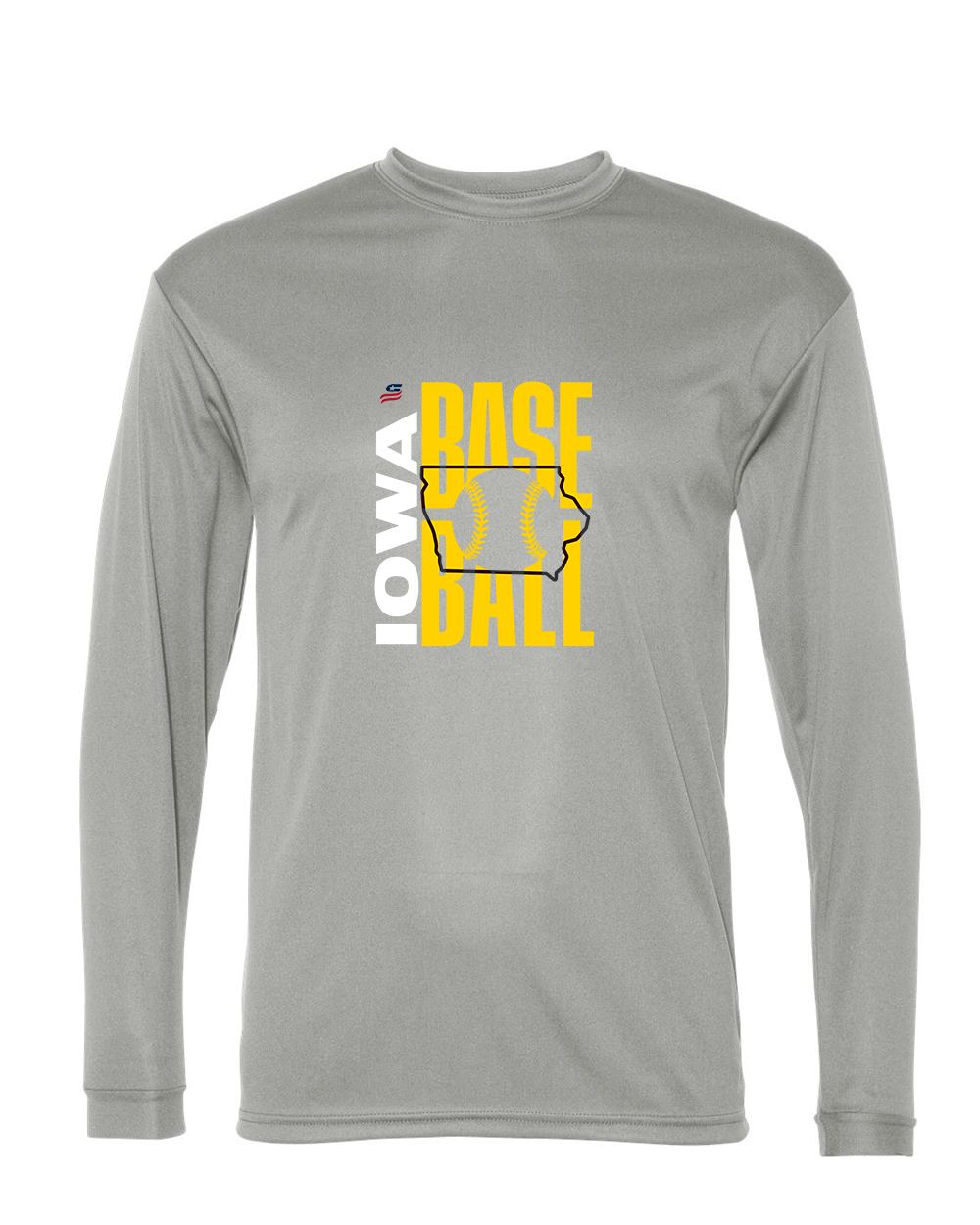 Iowa Logo3 Dri Fit Long Sleeve Shirt