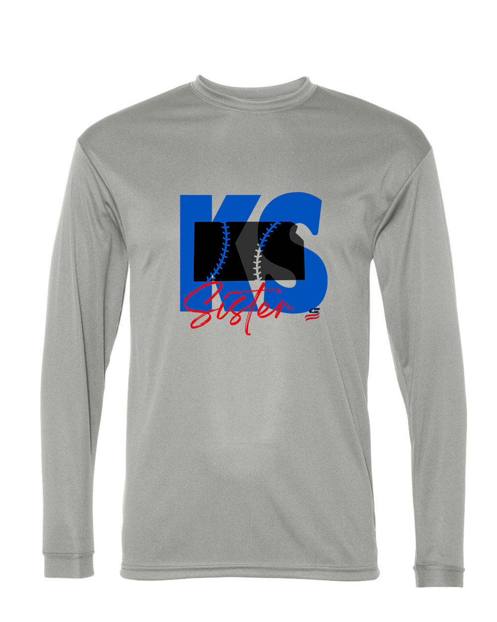 Kansas Sister Dri Fit Long Sleeve Shirt