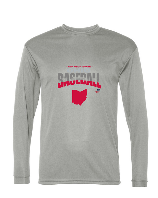 Ohio Logo4 Dri Fit Long Sleeve Shirt