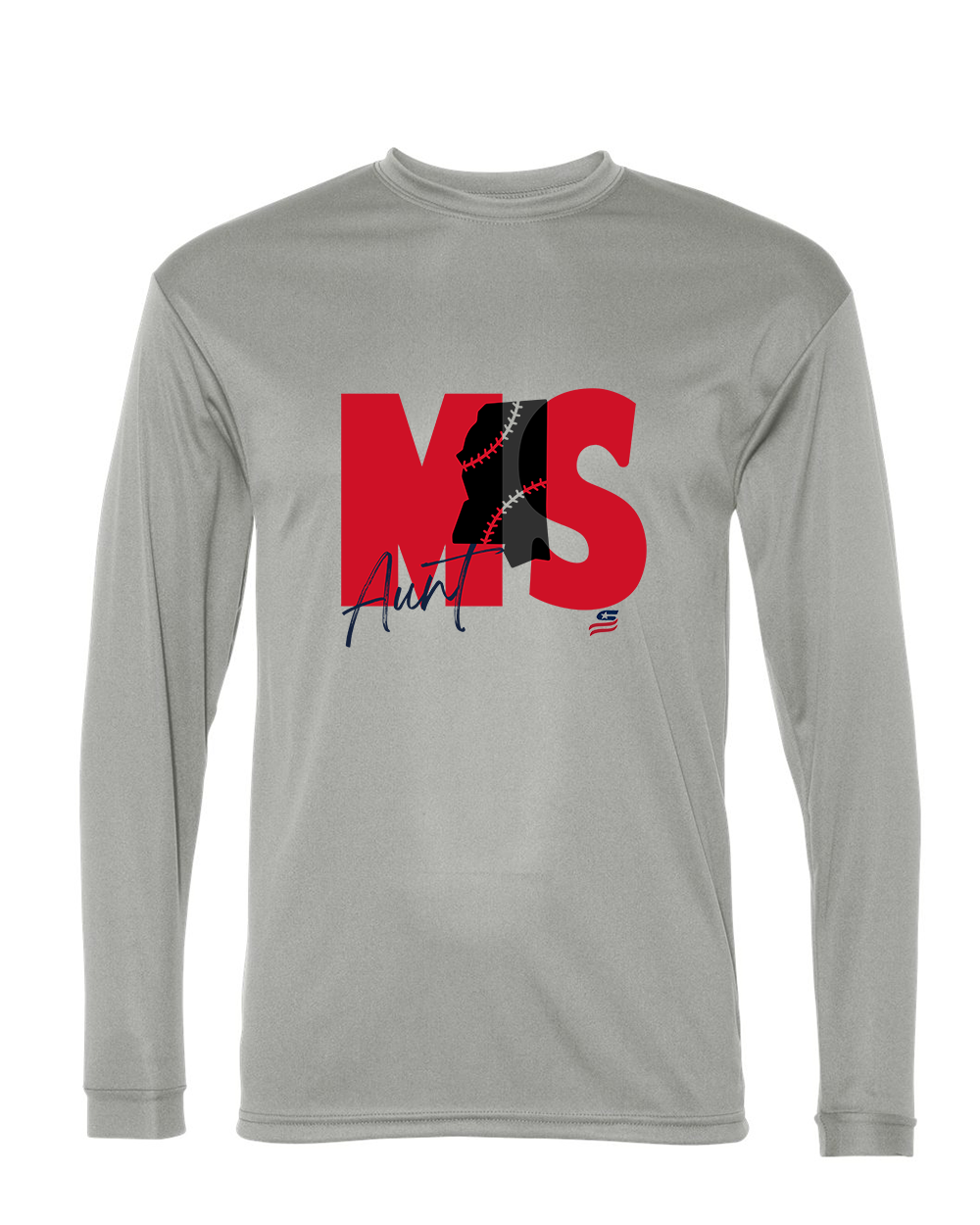 Mississippi Aunt Dri Fit Long Sleeve Shirt