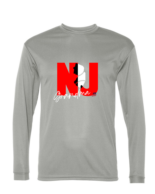 New Jersey Grandma Dri Fit Long Sleeve Shirt