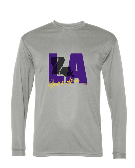 Louisiana Grandma Dri Fit Long Sleeve Shirt