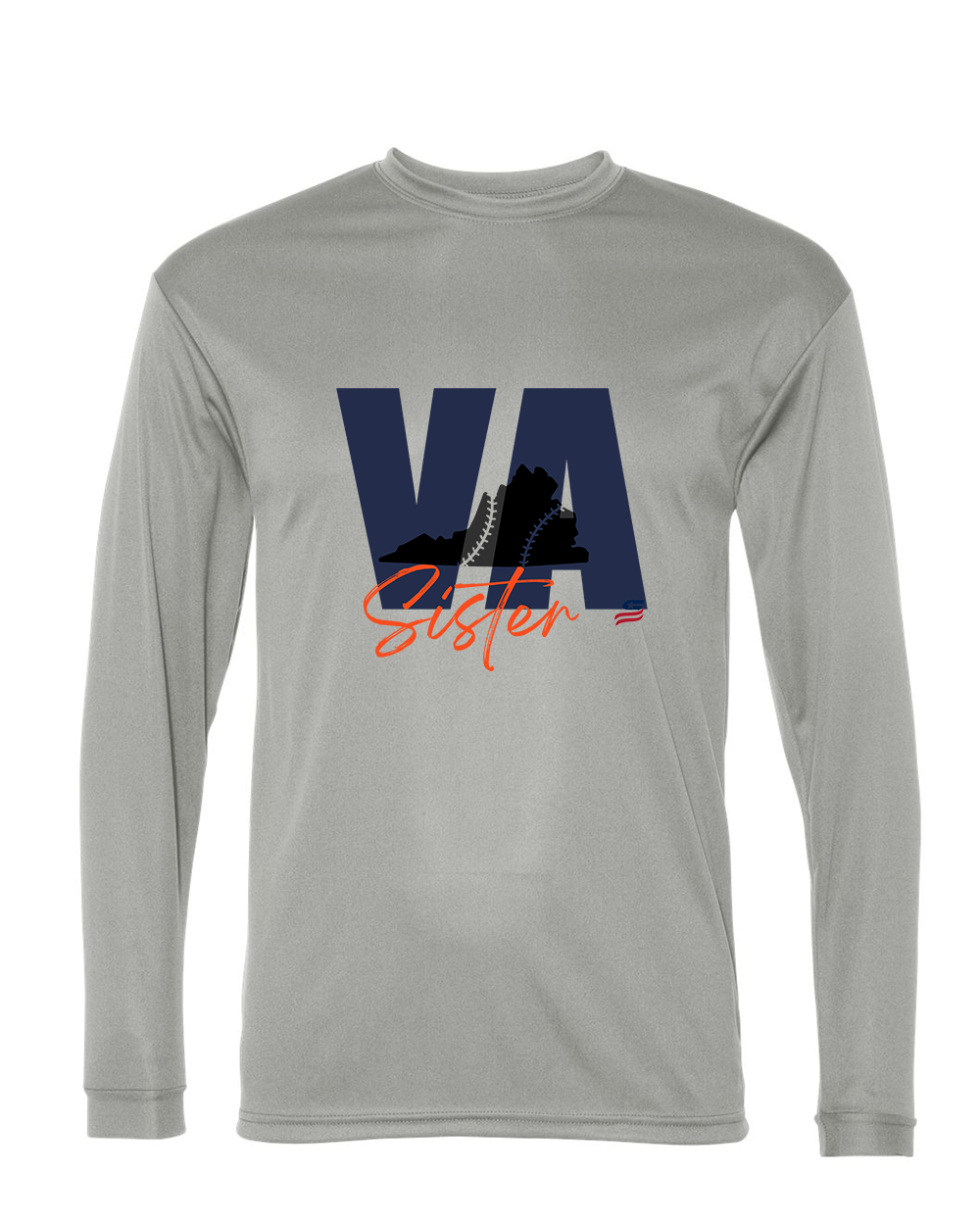 Virginia Sister Dri Fit Long Sleeve Shirt