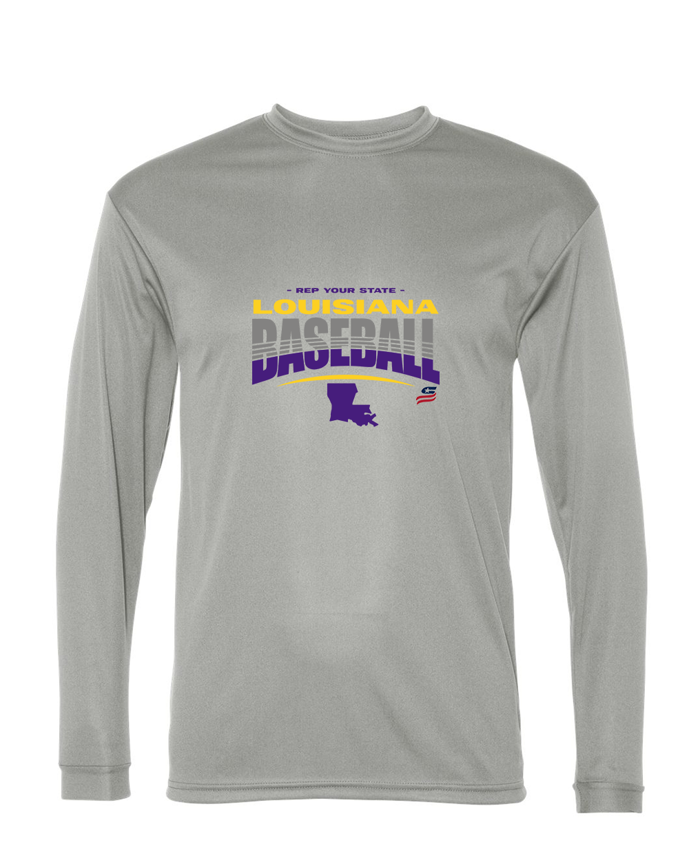 Louisiana Logo4 Dri Fit Long Sleeve Shirt