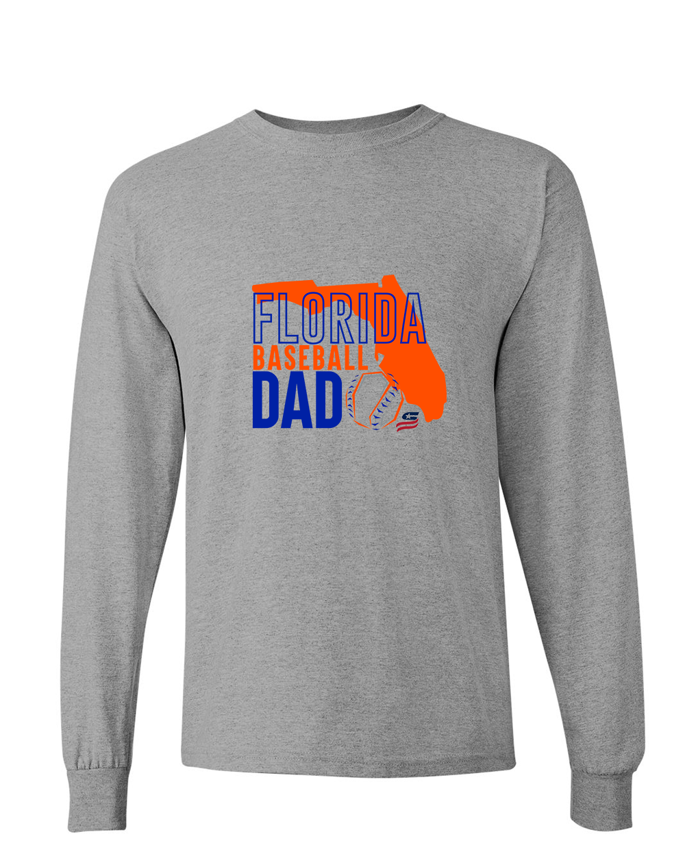 Florida Dad Cotton Long Sleeve Shirt