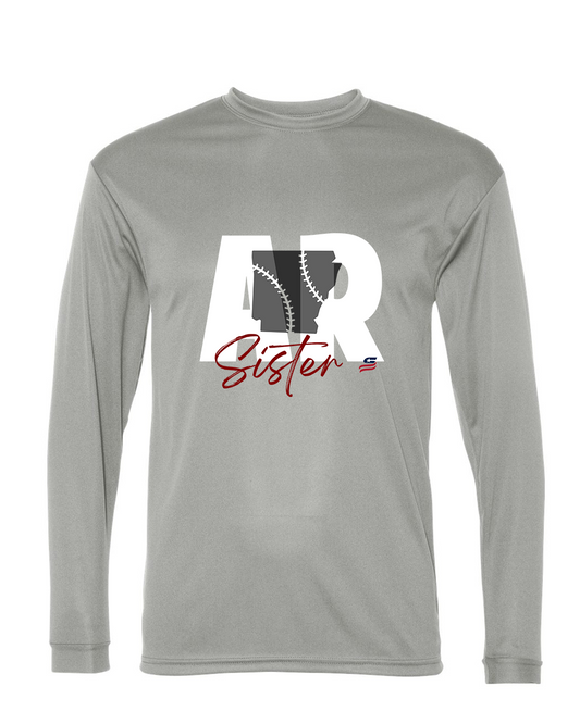 Arkansas Sister Dri Fit Long Sleeve Shirt