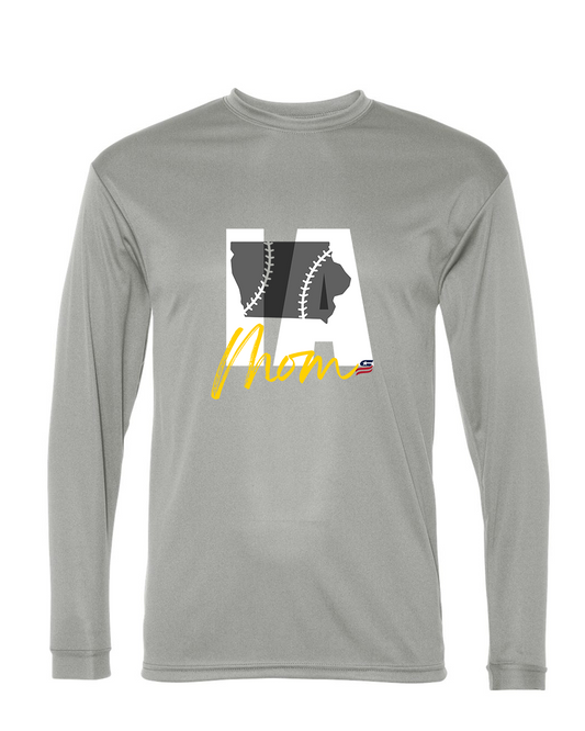 Iowa Mom Dri Fit Long Sleeve Shirt