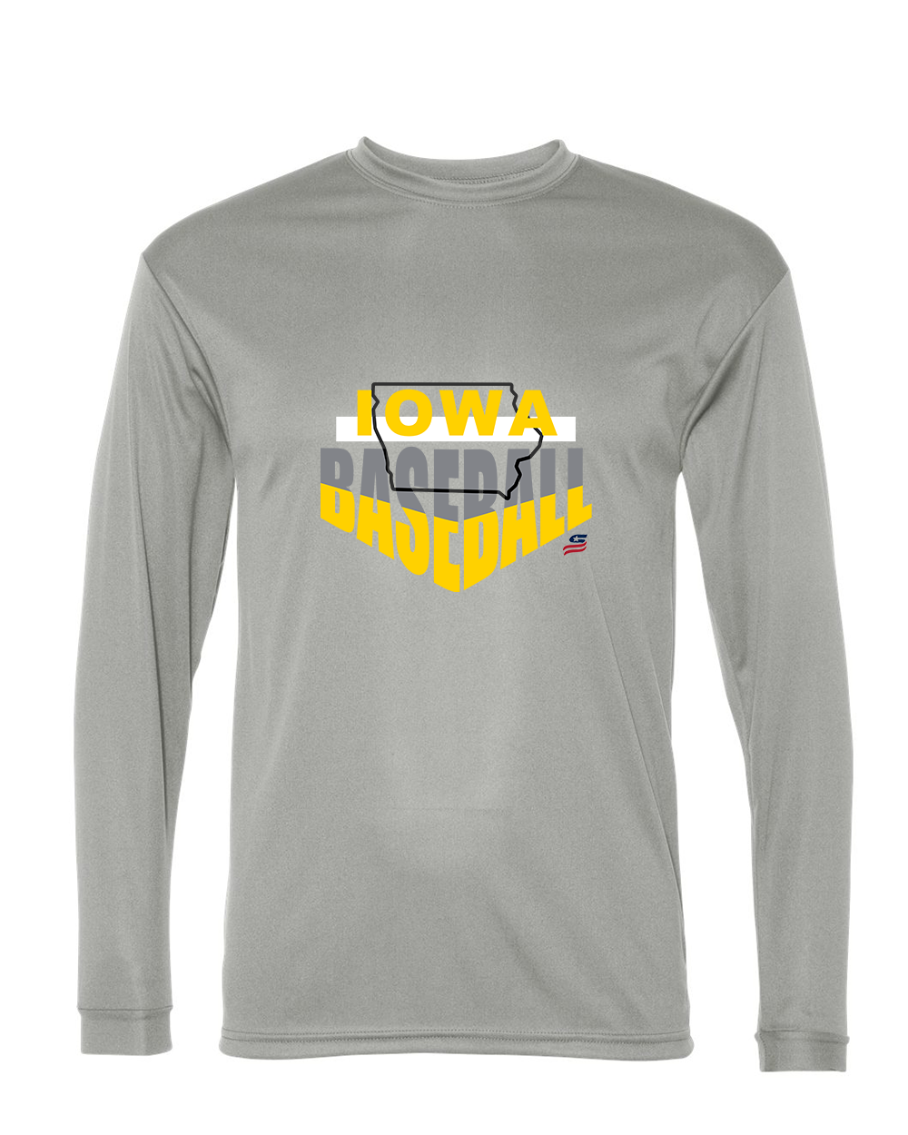 Iowa Logo1 Dri Fit Long Sleeve Shirt