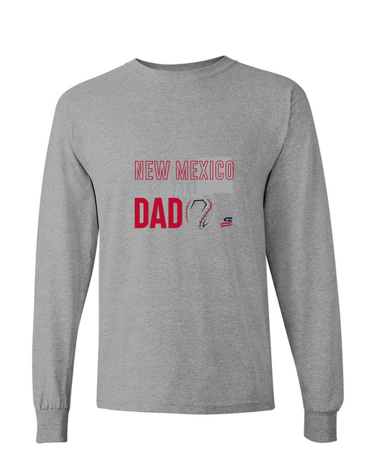 New Mexico Dad Cotton Long Sleeve Shirt