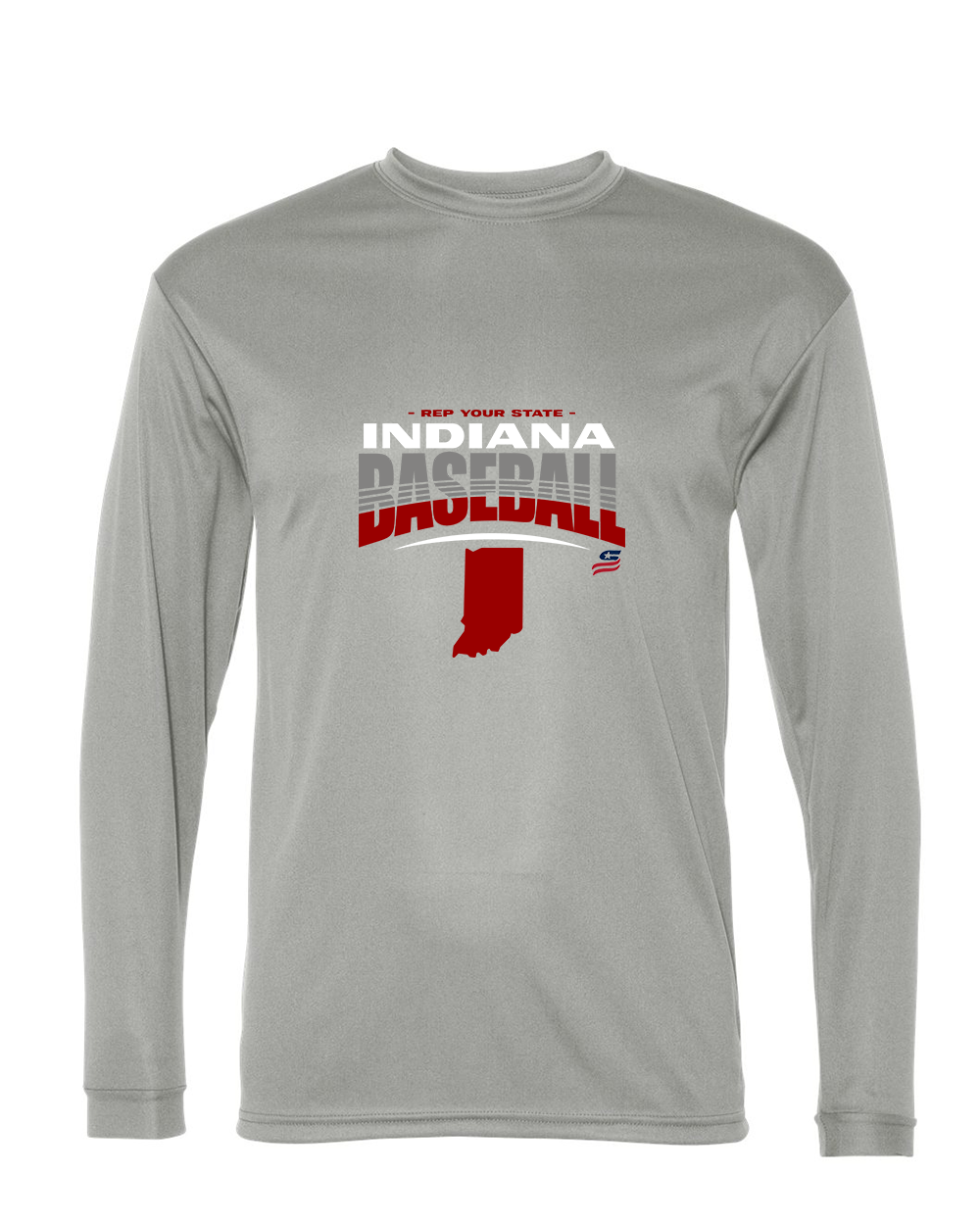 Indiana Logo4 Dri Fit Long Sleeve Shirt