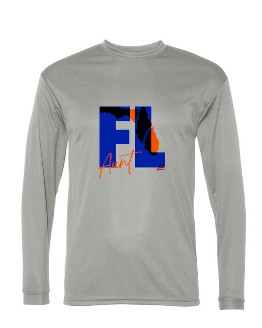 Florida Aunt Dri Fit Long Sleeve Shirt