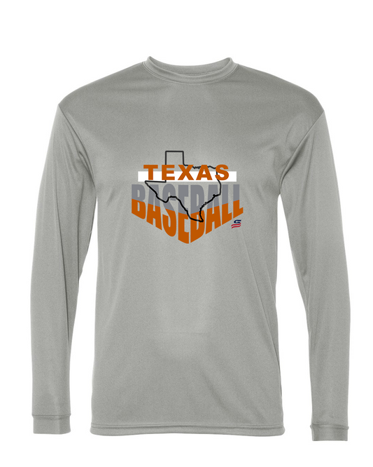 Texas Logo1 Dri Fit Long Sleeve Shirt