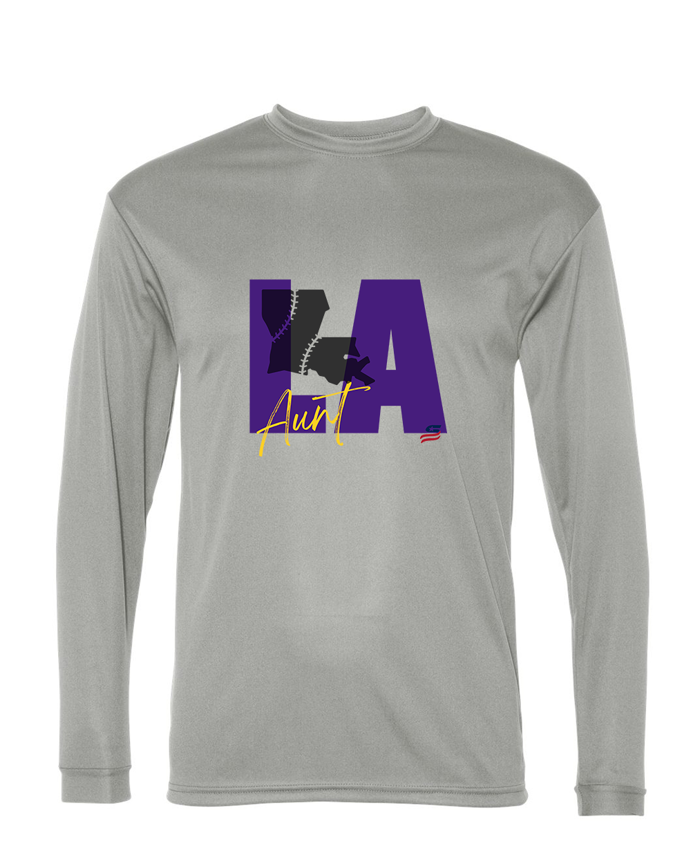 Louisiana Aunt Dri Fit Long Sleeve Shirt