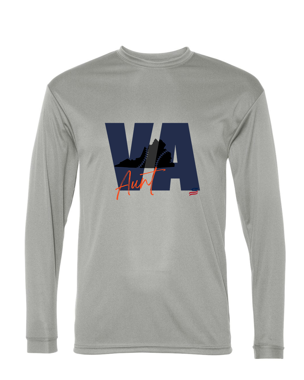 Virginia Aunt Dri Fit Long Sleeve Shirt